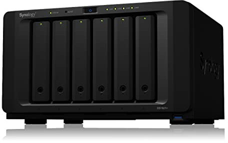 Synology DS1621+ Serveur NAS 6 baies 72 To avec Seagate IronWolf 6 x 12 To