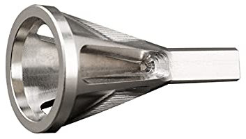 SYHML-SHOP Entgraten Bohrer, 1/4 Sechskantschaft Edelstahl Entgraten Externe Fase Werkzeug Bit Entfernen Grat Reparaturen Werkzeuge (Farbe : Silver Triangle)