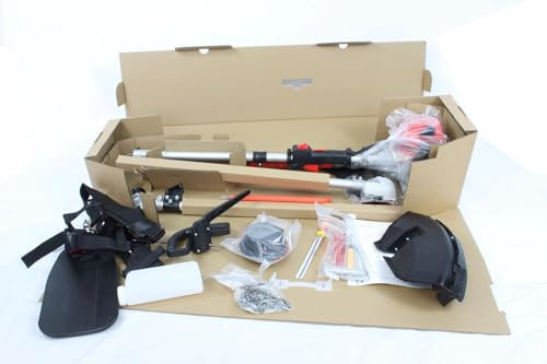 Multifunzione Decespugliatore Motosega Tagliasiepe GreenGoo DGJ260 motore 26cc asta 26mm