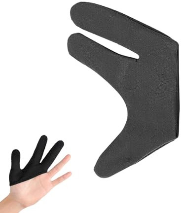 Heat Resistant Gloves Three Finger Gloves, 3 Heat Resistant Hairdressing Glove, Hair Dye Gloves, Reusable Heat Protection Gloves for Hair Styling Curling Iron and Curling Wand
