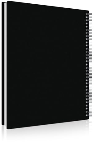 Irich A4 Notenmappe für Notenblätter Schwarz,60 Fächer/120 Seiten Notenmappe,Wasserdicht Kunststoff Music Sheet Chormappe für Musikpartitur,Papier, Kunstwerke, Gemälde,Akten
