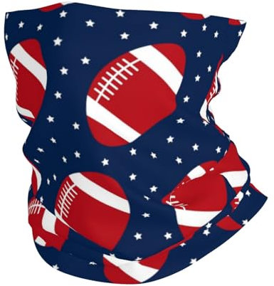 Halswärmer Fußball Punkte Druck Halswärmer Sportarten Kopfbedeckung Stirnband Multifunktion Bandana, Für Yoga, Outdoor, Motorrad, 26x30cm