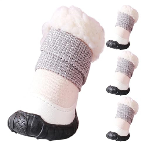 Hundeschuhe Pfotenschutz,Hundeschneestiefel | Winter-Hundepfotenschutzschuhe | rutschfeste Hundeschuhe, wasserdichte Hundeschuhe für Schnee, Wandern, Camping