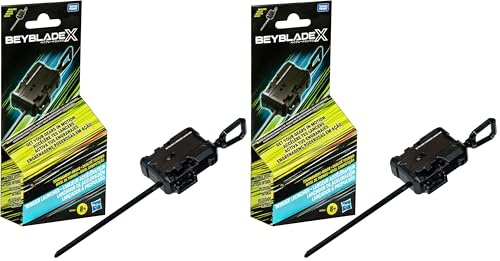 Beyblade X offizieller Speed Starter, M, Schwarz (Packung mit 2)