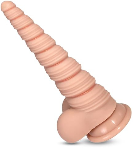 BDSMJOY 25.5cm Monstre Gode, Petit gode ventouse pour homme femme gay, souple et adapté aux débutants, Anal dildo butt plug Godemiché Masturbation Jouet sexuel pour adultes (XL)