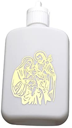 Botella de agua bendita de 100 ml para organizaciones religiosas de agua bendita para Navidad, fiestas, regalos de cumpleaños