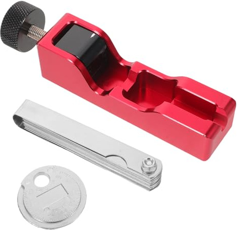 DECORNIJIA Strumento per Candele con Spessimetro per Auto e Moto Kit di Riparazione Filettatura Candele Strumento di Regolazione Distanza tra Elettrodi Strumenti di Misurazione