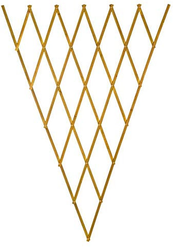 Gardman 07278 Riveted Fan Trellis, Tan, 1.8 x 0.9 m