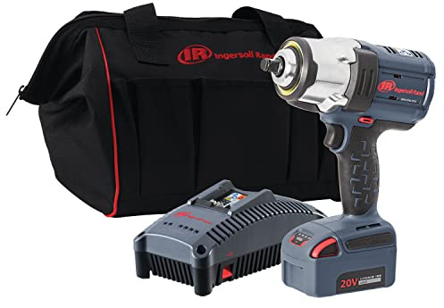 Ingersoll Rand 1/2 20V Cordless Impact, 1 Battery Kit, W7152-K12, (1) Battery Kit