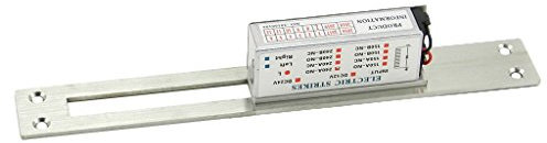 Tubayia - Apriporta elettrico NO/NC, 12 V, per porta in legno, porta in metallo, porta in PVC, ecc. (#NC,3)