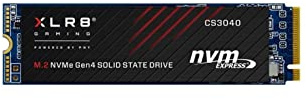 PNY XLR8 CS3040 M.2 NVMe Gen4 x4 Internal Solid State Drive (SSD) 2TB, Read Speed up to 5600 MB/s, Write Speed up to 4300 MB/s