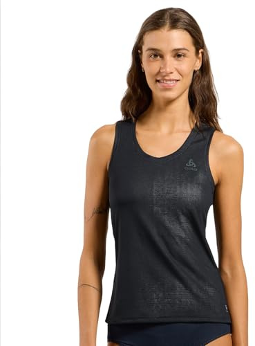 Odlo Unterhemd Damen Kurzarm Active F-Dry Light I Funktionsshirt I Funktionsunterwäsche