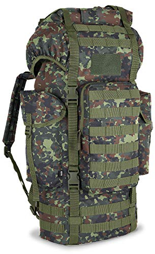 BW kampryggsäck Gen. II Molle 65 liter modell Bundeswehr ryggsäck
