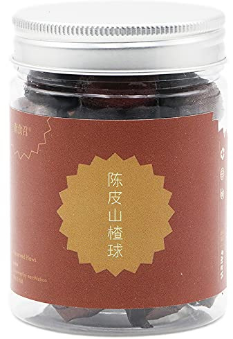 NANSHIZHAO TANGERINE PEEL TASTE HOWTHORN BALLS健康小零食 老陈皮山楂球 135克 鲜果制作 软糯口感 不裹糖Shipping from California, U.S.