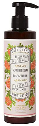 Panier des Sens - Body Lotion - Rose Geranium Body Moisturiser for Dry Skin - With Shea Butter - Body Care Made in France - Vegan Body Lotion for Women and Men - 97% Natural Ingredients - 250ml