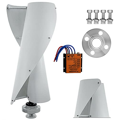 Windgenerator Vertikale Windkraftanlage Windräder Generator+Laderegler 400W IP65
