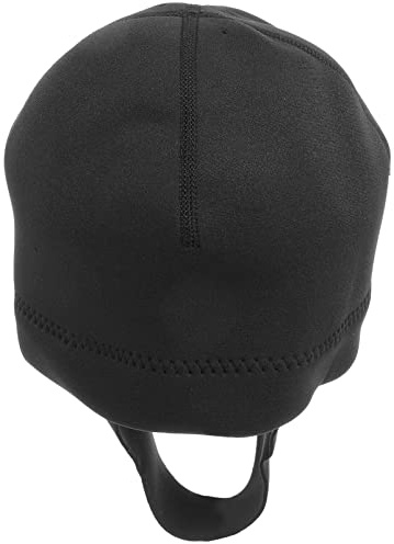 BESPORTBLE Diving Hood Swimming Cap Chin Strap for Men Thermal Snorkeling and Surfing Hood Lightweight and Flexible Design for Swimming and Hair