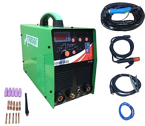 Varan Motors - TIG225P 2-in-1-Schweißgerät TIG225P 200A, Tig AC/DC Pulse + Lichtbogenschweißen Arc.