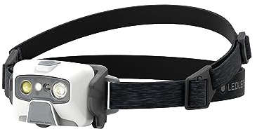 Ledlenser HF6R Core Akku-LED-Stirnlampe 800lm, 126g, IP68 wasserdicht | bis zu 60h Leuchtdauer, 160m Leuchtweite, USB-C, 5 Leuchtmodi inkl. Rotlicht,Schlank, kraftvoll & Wiederaufladbar | 2023