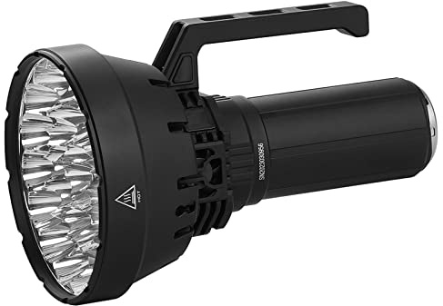IMALENT SR32W Brightest LED Torch 120,000lumens, PD100W Super Fast Charging with Power Bank Function Flashlight, Best Light for Caving and Rescue（Warm White
