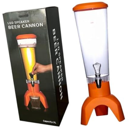 KESOTO Bebida Torre de Cerveza Dispensador de té Contenedor de Agua de Agua