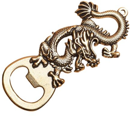 Chinesischer Drache Bier- und Weinflaschenöffner, Schlüsselanhänger, Küchenwerkzeug, Partyzubehör, Gadget für 2024 Frühlingsfest-Dekoration