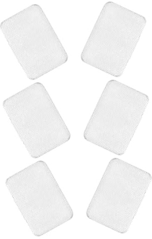 Abaodam 6feuilles Tapis de Cuisson pour Barbecue Tapis de Grillade Maille Lavable et Réutilisable Compatible Lave-Vaisselle Résistant aux Hautes Températures