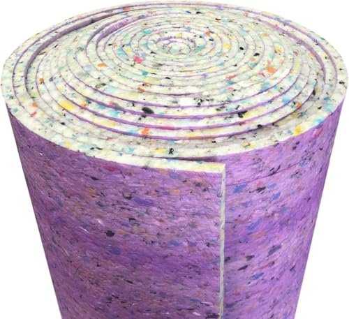 IMPERIAL STUDIOS Premium 12mm PU Carpet Underlay Roll, 15m², UK Made, High-Density Foam for Superior Comfort, 1.37m x 11m