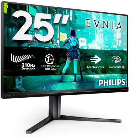 Philips 24B2U3301D Monitor 24 Pulgadas WUXGA, 100 Hz, IPS, 4 ms GtG, Adaptive Sync., Altura Ajustable, Altavoces (1920x1200, 1x HDMI 1.4, 1x DP, USB-Hub), Negro
