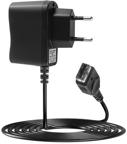 Cavo di ricarica compatibile con Nintendo DS 1° generazione Gameboy Advance SP, 5 V 0,5 A alimentatore per console di gioco GBA, alimentatore di rete adattatore Power Charger per DS GBA SP