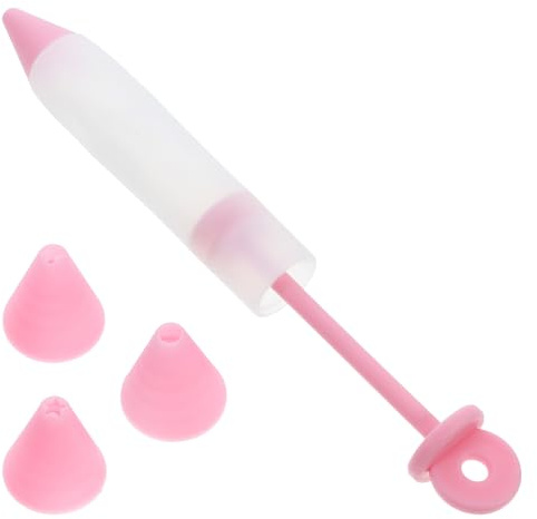 ARTIBETTER Set 4 Penne per Decorare Torte in Silicone Ugelli Multipli, Penna per Decorazione Dolci Fai da Te, Utensili da Forno per Biscotti e Pasticcini, Facile da Pulire e Smontabile,