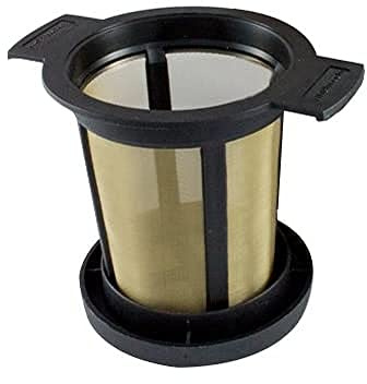 IBILI - Filtro Permanente de té y café, Reutilizable, Acero Inoxidable 18/10, Incluye Tapa