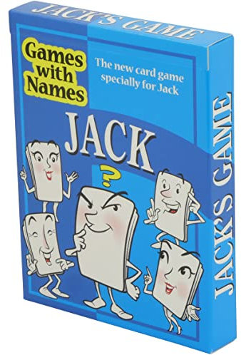 JACK'S GAME: Mens or boys stocking filler fillers for men or boys called JACK (also a fab secret Santa or fun birthday or Christmas party present or original Xmas gift for the man who has it all!)