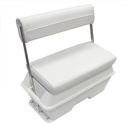 Wise 8WD156-784 Offshore Swingback Cooler Seat, 70-Quart, Brite White