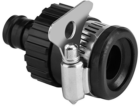 Conector grifo universal ajustable adaptador manguera Pipe Fitting para cocina jardinería coche lavado limpieza