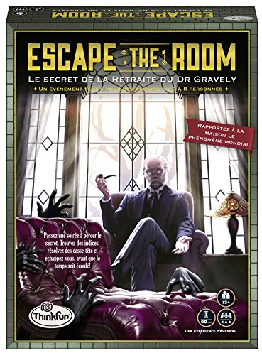Jeu d'escape game Ravensburger Escape The Room Le Secret de la Retraite du Dr Gravety Ravensburger