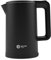 Balter Bollitore elettrico in acciaio inox WK-4, 1,7 litri, design a doppia parete, senza BPA, LED, bollitore per tè compatto, silenzioso (nero)