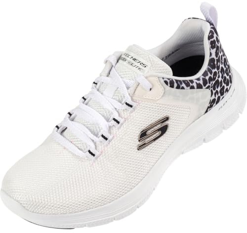 Skechers Flex Appeal 4.0, Damen-Sneaker, Weiß, 38,5 EU