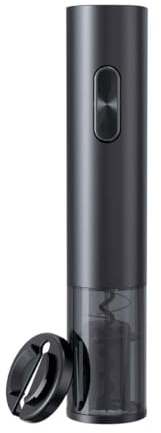 Cavatappi elettrico, 4 batterie AA incluse. Dimensioni: Ø 3,5 x 23,5 cm