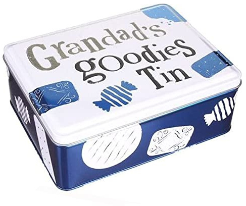 The Bright Side Storage Tin Fun Gift - Grandad's Goodies Tin 1916