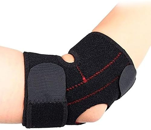 Watris Veiyi armbågsband, justerbart tennisarmbandage, neopren armbågsbandage, skyddar leder och underarmar, 49 x 36 x 16 cm (±3 cm)