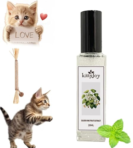 NNBWLMAEE Herbal Cat Joy, Spray à base de plantes, soulagement du stress et de l'anxiété, espace de vie heureux pour votre chat (1 pièce)