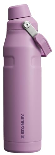 Stanley IceFlow Fast Flow Water Bottle 36 oz | Angled Spout Lid | Lightweight and Leakproof for Travel and Sports | Insulated Stainless Steel | BPA-Free | Lilac
