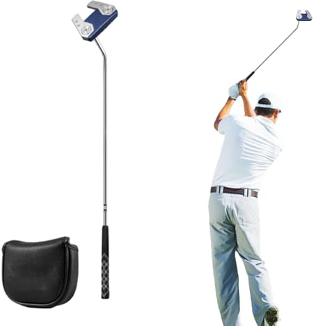 Tewzafiya Putter de golf para hombre, putter de dos vías para diestros o zurdos, putter de golf de dos vías para diestros o zurdos, putter para práctica de golf