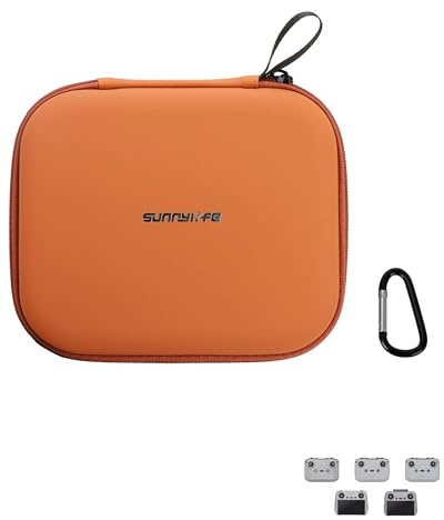 Lokyoyo Funda para mando a distancia DJI RC2/RC1/RC-N3/2/1, bolsa de almacenamiento portátil premium para accesorios DJI FLIP/Air 3S/Neo, estuche de almacenamiento portátil para control remoto DJI