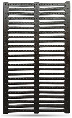 Canaleta Desague Rejilla de Drenaje de Zanja de Plástico para Exteriores, Filtro de Drenaje de Alcantarillado para Bloquear Residuos, Canal de Canaleta para Terraza(2cm,50x30cm(19.6x11.8in))
