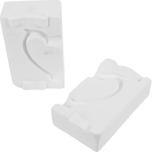 BESTonZON Molde Para Asas De Taza De Cerámica Pequeño Para Artesanos Herramienta De Cerámica Blanca Molde De Mango 1 Unidad Creación Manual