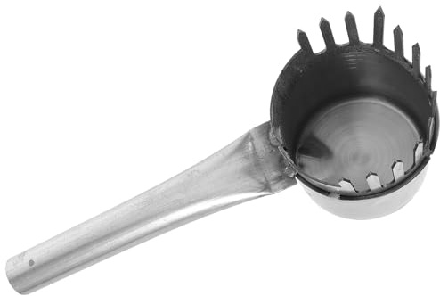 COLLBATH Strumento per Bacche e Mirtilli in Acciaio Inossidabile Raccoglitore di Frutta Leggero e Robusto Cestello Accessorio per Raccolta Rapida in Giardino e Frutteto Utensile Manuale