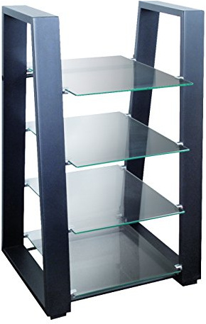 My Wall Hz 100 L - Soporte de pared, estante de TV / HiFi, negro