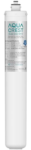 AQUA CREST I2000 2 Under Sink Water Filter, Replacement Cartridge for Everpure i2000, MC2, ESO7, MH2, EV9612-22, EV9612-56, EV9607-25, EV9613-21